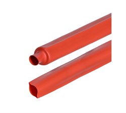 Термоусадочная трубка Передовик нг 80/40 красная 36198 - фото 135085