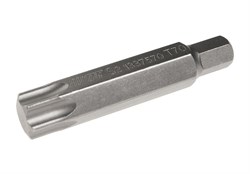 Удлиненная бита-звездочка Torx Т70х75мм 10мм S2 JTC-1337570 - фото 166559