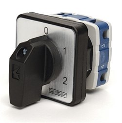 Однофазный многоступенчатый переключатель EMAS (0-1-2), 25А PSA025KS132S - фото 327809