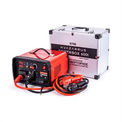 Инверторное пуско-зарядное устройство FoxWeld KVAZARRUS PowerBox 600i алюминиевый кейс - фото 362666