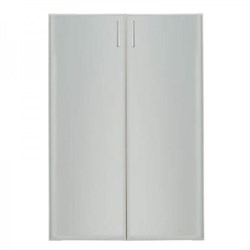 Комплект дверей ПРАКТИК NW 120G матовый в раме (2 шт) S35599271202 - фото 380216