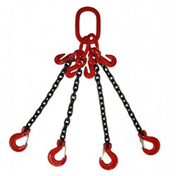 Строп цепной TOR 4СЦ г/п 31,5 т 13,5 м с укорачивающими крюками