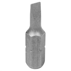 Вставка (бита) торцевая 1/4", Slotted, 3,5х0,6 мм, 25 мм KING TONY 102535S1 Tony - фото 676147