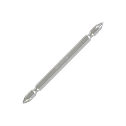 Вставка (бита) торцевая 1/4", Phillips, PH2, 110 мм, двухсторонняя, для шуруповерта KING TONY 131102P Tony - фото 677414