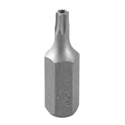Вставка (бита) торцевая 10 мм, Torx, Т10, 36 мм, с отверстием KING TONY 163610U Tony - фото 677687