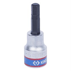 Насадка (бита) торцевая 3/8", Hex, 6 мм, L = 50 мм KING TONY 302506 TONY - фото 678483