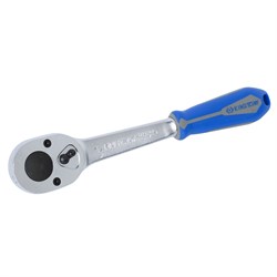 Трещотка 3/8", 200 мм, 32 зубца, флажковая, фиксатор KING TONY 3779-08G TONY - фото 679459