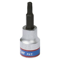 Насадка (бита) торцевая 1/2", Torx, T25, L = 60 мм KING TONY 402325 Tony - фото 679509