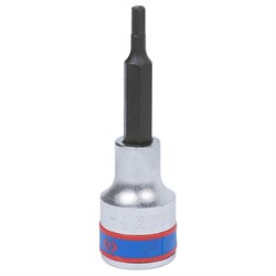 Насадка (бита) торцевая 1/2", Hex, 4 мм, L = 80 мм KING TONY 403504 TONY - фото 679580