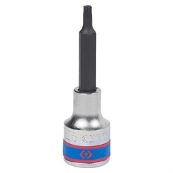 Насадка (бита) торцевая 1/2", Torx, T25, L = 80 мм, с отверстием KING TONY 403725 TONY - фото 679604