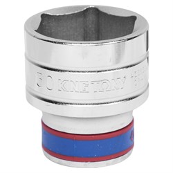 Головка торцевая стандартная шестигранная 1/2", 30 мм KING TONY 433530M TONY - фото 679939