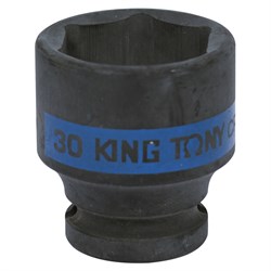Головка торцевая ударная шестигранная 1/2", 30 мм KING TONY 453530M TONY - фото 680158