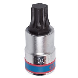 Насадка (бита) торцевая 3/4", Torx, T90, L = 80 мм KING TONY 602390 TONY - фото 680384
