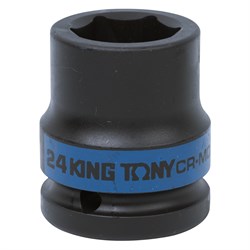 Головка торцевая ударная шестигранная 3/4", 24 мм KING TONY 653524M TONY - фото 680792