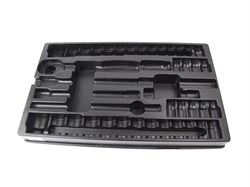 Ложемент для наборов торцевых головок 4042CR, 4542CR, PVC KING TONY 84454215B Tony - фото 681657