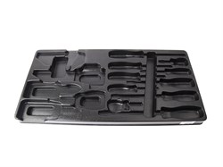 Ложемент для набора отверток 9-90129CR, PVC KING TONY 84702420B Tony - фото 681668