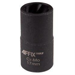 Головка для поврежденного крепежа 1/2", 17 мм AFFIX AF10930017 AF10930017 - фото 682907