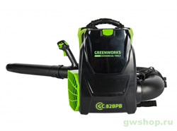 Воздуходув ранцевый аккумуляторный GD-82 82V GREENWORKS GD82BPB Greenworks 2402507 - фото 684738
