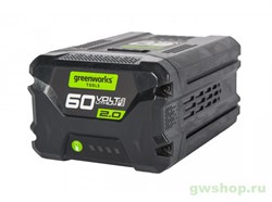 Аккумулятор GD-60 60V GREENWORKS G60B2 Greenworks 2918307 - фото 685356