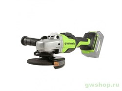 Углошлифовальная машина аккумуляторная GREENWORKS GD24AGK4 24V c 1хАКБ 4 Ач и ЗУ Greenworks 3200207UB - фото 688291