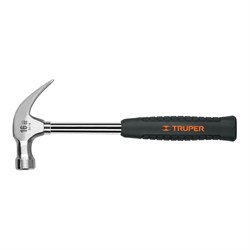 Молоток-гвоздодер Truper SJ-16 0,45 кг, металлическая ручка 16700 - фото 693695