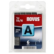 Тонкие скобы для степлера Novus тип 53 А 53/6 2000 шт