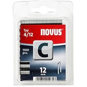 Узкие скобы для степлера Novus тип 4 C 4/12 1100 шт