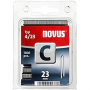 Узкие скобы для степлера Novus тип 4 C 4/23 1100 шт