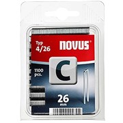 Узкие скобы для степлера Novus тип 4 C 4/26 1100 шт