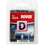 Плоские скобы для степлера Novus тип 53F D 53F/8 1200 шт