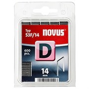 Плоские скобы для степлера Novus тип 53F D 53F/14 600 шт