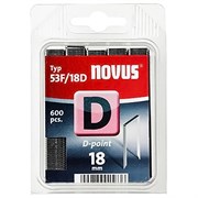 Плоские скобы для степлера Novus тип 53F D 53F/18D 600 шт