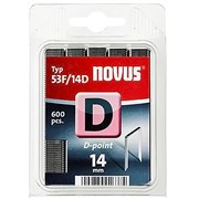 Плоские скобы для степлера Novus тип 53F D 53F/14D 600 шт