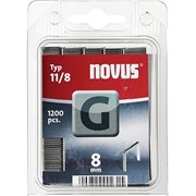 Плоские скобы для степлера Novus тип 11 G 11/8 1200 шт