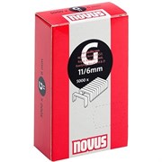 Плоские скобы для степлера Novus тип 11 G 11/6 5000 шт