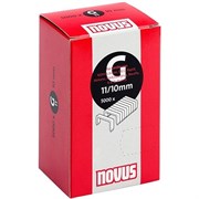 Плоские скобы для степлера Novus тип 11 G 11/10 5000 шт