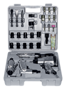 Набор пневмоинструмента, 34 предмета в кейсе