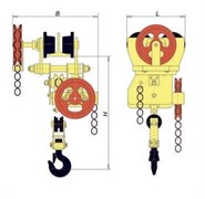 Таль ручная червячная передвижная ТРЧП 8,0 т 12 м, шт