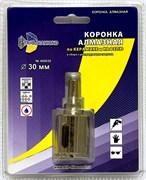 Алмазная коронка по керамике с центрирующим сверлом 30 мм Trio-Diamond 400030