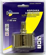 Алмазная коронка по керамике с центрирующим сверлом 60 мм Trio-Diamond 400060