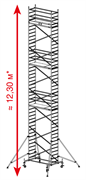 Алюминиевая вышка-тура Krause ProTec 12,3м 910202