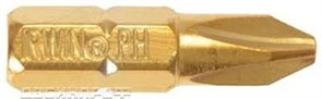 Крестовая бита Irwin TIN 1/4" PH3x25, 10шт 10504335