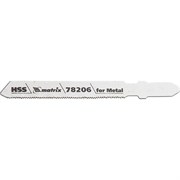 Полотна для электролобзика Matrix Professional HSS по металлу T118G, 50x0,8 мм, 3 шт 78206