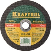 Отрезной круг по нержавеющей стали Kraftool 180x1,6x22,23мм 36252-180-1.6