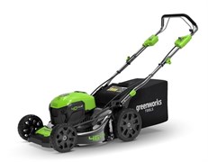 Аккумуляторная самоходная газонокосилка Greenworks GD40LM46 2506807