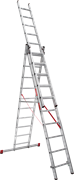 Алюминиевая трехсекционная лестница Новая Высота NV 323 3х10 3230310