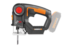 Аккумуляторный лобзик-сабельная пила WORX Axis WX550.9