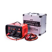 Инверторное пуско-зарядное устройство FoxWeld KVAZARRUS PowerBox 240i алюминиевый кейс