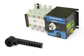 Реверсивный рубильник (Блок ATS) Aisikai SKT1 160A 007204