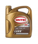 Масло SINTEC Люкс SAE 10W-40 API SL/CF канистра 4л/Motor oil 4l can